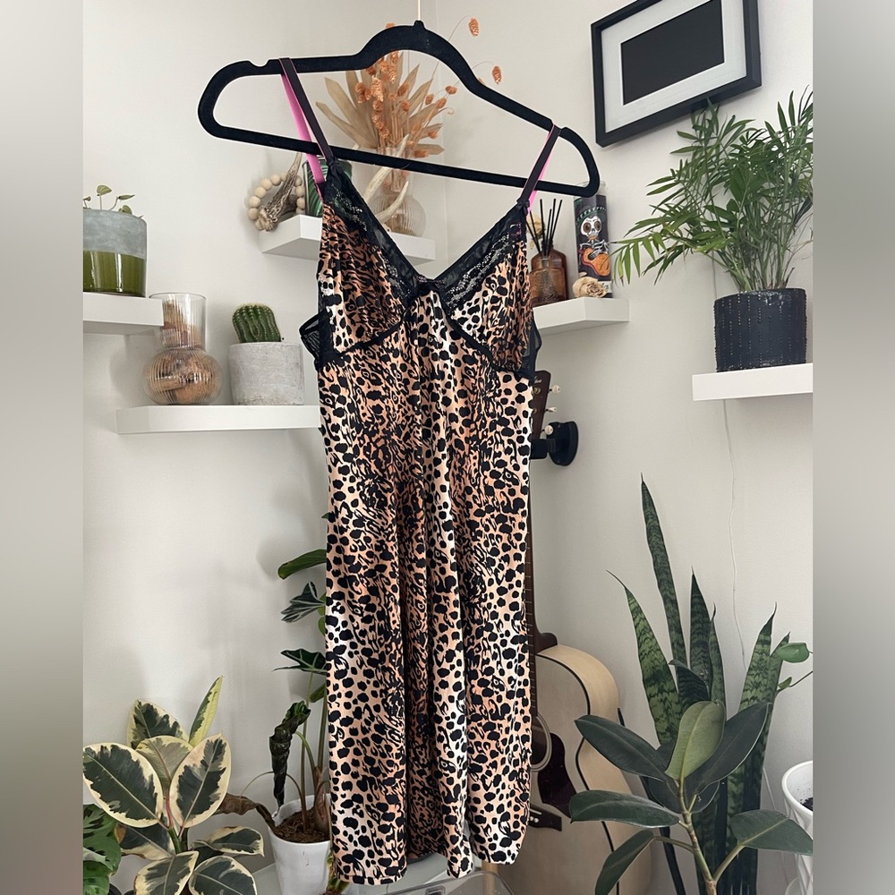 Betsey Johnson Leopard Slip